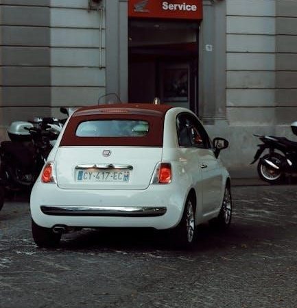 fiat 500 manual