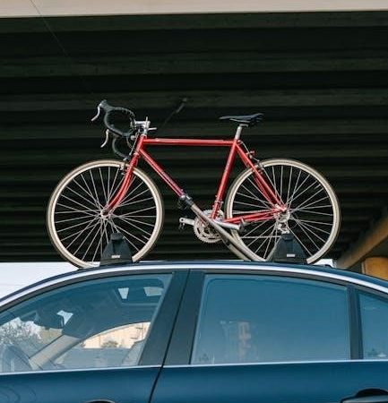 allen bicycle rack instructions